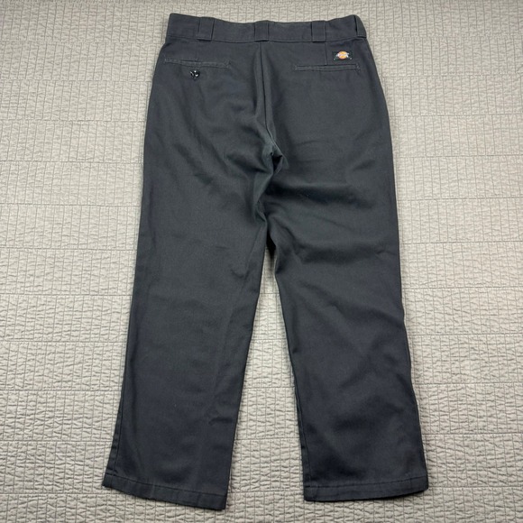 Dickies 874 Pants Men 34x29 (32x28) Black Relaxed Fit Workwear Skater Chino Y2K - Picture 3 of 9